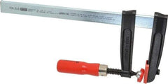 Bessey - 12" Capacity, 4-1/2" Throat Depth Steel Bar Clamp - 950 Lb Clamping Pressure, 16" OAL - USA Tool & Supply