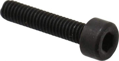 Holo-Krome - M2.5x0.45 Metric Coarse Hex Socket Drive, Socket Cap Screw - Grade 12.9 Alloy Steel, Black Oxide Finish, Fully Threaded, 12mm Length Under Head - USA Tool & Supply
