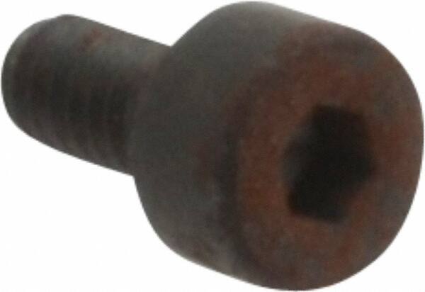 Holo-Krome - M2x0.40 Metric Coarse Hex Socket Drive, Socket Cap Screw - Grade 12.9 Alloy Steel, Black Oxide Finish, Fully Threaded, 4mm Length Under Head - USA Tool & Supply