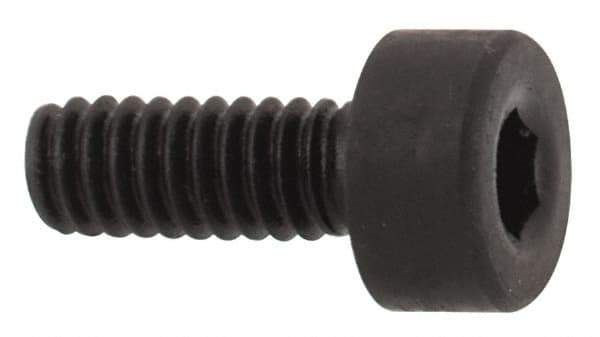 Holo-Krome - M2x0.40 Metric Coarse Hex Socket Drive, Socket Cap Screw - Grade 12.9 Alloy Steel, Black Oxide Finish, Fully Threaded, 5mm Length Under Head - USA Tool & Supply