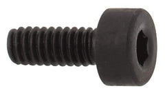 Holo-Krome - M2x0.40 Metric Coarse Hex Socket Drive, Socket Cap Screw - Grade 12.9 Alloy Steel, Black Oxide Finish, Fully Threaded, 5mm Length Under Head - USA Tool & Supply