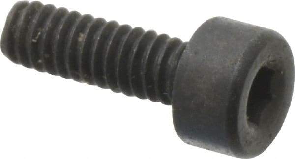 Holo-Krome - M2x0.40 Metric Coarse Hex Socket Drive, Socket Cap Screw - Grade 12.9 Alloy Steel, Black Oxide Finish, Fully Threaded, 6mm Length Under Head - USA Tool & Supply