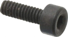 Holo-Krome - M2x0.40 Metric Coarse Hex Socket Drive, Socket Cap Screw - Grade 12.9 Alloy Steel, Black Oxide Finish, Fully Threaded, 6mm Length Under Head - USA Tool & Supply