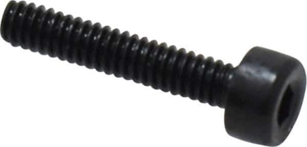 Holo-Krome - M2x0.40 Metric Coarse Hex Socket Drive, Socket Cap Screw - Grade 12.9 Alloy Steel, Black Oxide Finish, Fully Threaded, 10mm Length Under Head - USA Tool & Supply