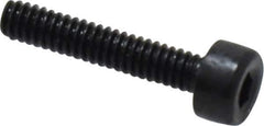 Holo-Krome - M2x0.40 Metric Coarse Hex Socket Drive, Socket Cap Screw - Grade 12.9 Alloy Steel, Black Oxide Finish, Fully Threaded, 10mm Length Under Head - USA Tool & Supply
