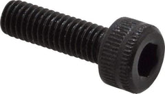 Holo-Krome - M3x0.50 Metric Coarse Hex Socket Drive, Socket Cap Screw - Grade 12.9 Alloy Steel, Black Oxide Finish, Fully Threaded, 10mm Length Under Head - USA Tool & Supply
