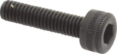 Holo-Krome - M3x0.50 Metric Coarse Hex Socket Drive, Socket Cap Screw - Grade 12.9 Alloy Steel, Black Oxide Finish, Fully Threaded, 12mm Length Under Head - USA Tool & Supply