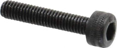 Holo-Krome - M3x0.50 Metric Coarse Hex Socket Drive, Socket Cap Screw - Grade 12.9 Alloy Steel, Black Oxide Finish, Fully Threaded, 15mm Length Under Head - USA Tool & Supply