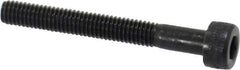 Holo-Krome - M3x0.50 Metric Coarse Hex Socket Drive, Socket Cap Screw - Grade 12.9 Alloy Steel, Black Oxide Finish, Partially Threaded, 25mm Length Under Head - USA Tool & Supply