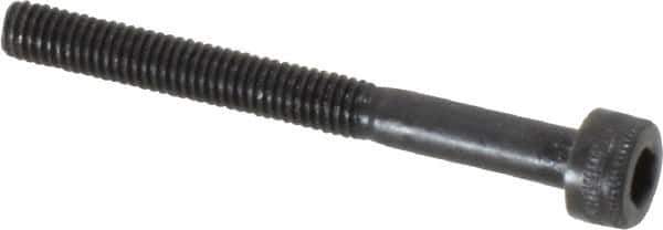 Holo-Krome - M3x0.50 Metric Coarse Hex Socket Drive, Socket Cap Screw - Grade 12.9 Alloy Steel, Black Oxide Finish, Partially Threaded, 30mm Length Under Head - USA Tool & Supply