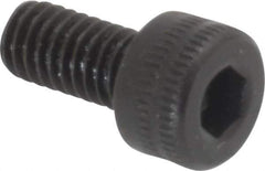 Holo-Krome - M4x0.70 Metric Coarse Hex Socket Drive, Socket Cap Screw - Grade 12.9 Alloy Steel, Black Oxide Finish, Fully Threaded, 8mm Length Under Head - USA Tool & Supply