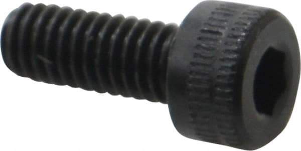 Holo-Krome - M4x0.70 Metric Coarse Hex Socket Drive, Socket Cap Screw - Grade 12.9 Alloy Steel, Black Oxide Finish, Fully Threaded, 10mm Length Under Head - USA Tool & Supply