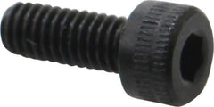 Holo-Krome - M4x0.70 Metric Coarse Hex Socket Drive, Socket Cap Screw - Grade 12.9 Alloy Steel, Black Oxide Finish, Fully Threaded, 10mm Length Under Head - USA Tool & Supply