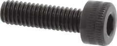 Holo-Krome - M4x0.70 Metric Coarse Hex Socket Drive, Socket Cap Screw - Grade 12.9 Alloy Steel, Black Oxide Finish, Fully Threaded, 14mm Length Under Head - USA Tool & Supply
