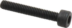Holo-Krome - M4x0.70 Metric Coarse Hex Socket Drive, Socket Cap Screw - Grade 12.9 Alloy Steel, Black Oxide Finish, Fully Threaded, 25mm Length Under Head - USA Tool & Supply