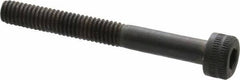 Holo-Krome - M4x0.70 Metric Coarse Hex Socket Drive, Socket Cap Screw - Grade 12.9 Alloy Steel, Black Oxide Finish, Partially Threaded, 35mm Length Under Head - USA Tool & Supply