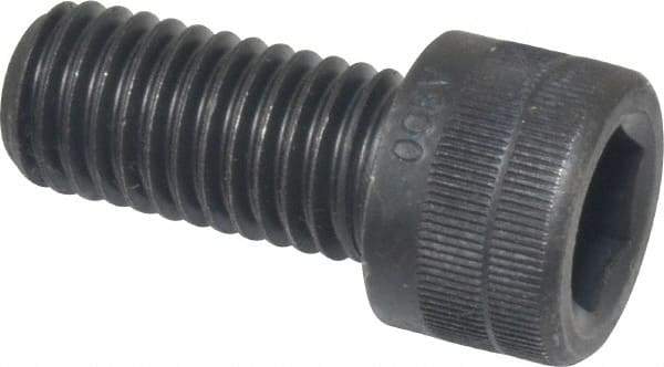 Holo-Krome - M12x1.75 Metric Coarse Hex Socket Drive, Socket Cap Screw - Grade 12.9 Alloy Steel, Black Oxide Finish, Fully Threaded, 25mm Length Under Head - USA Tool & Supply