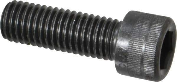 Holo-Krome - M12x1.75 Metric Coarse Hex Socket Drive, Socket Cap Screw - Grade 12.9 Alloy Steel, Black Oxide Finish, Fully Threaded, 35mm Length Under Head - USA Tool & Supply