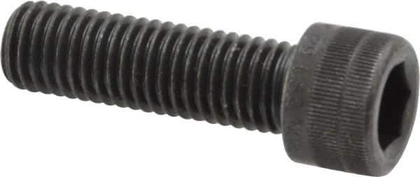 Holo-Krome - M12x1.75 Metric Coarse Hex Socket Drive, Socket Cap Screw - Grade 12.9 Alloy Steel, Black Oxide Finish, Fully Threaded, 40mm Length Under Head - USA Tool & Supply