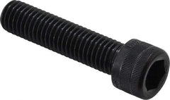 Holo-Krome - M12x1.75 Metric Coarse Hex Socket Drive, Socket Cap Screw - Grade 12.9 Alloy Steel, Black Oxide Finish, Fully Threaded, 50mm Length Under Head - USA Tool & Supply