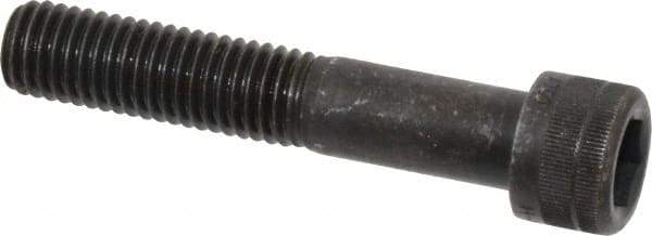 Holo-Krome - M12x1.75 Metric Coarse Hex Socket Drive, Socket Cap Screw - Grade 12.9 Alloy Steel, Black Oxide Finish, Partially Threaded, 65mm Length Under Head - USA Tool & Supply