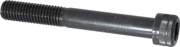 Holo-Krome - M12x1.75 Metric Coarse Hex Socket Drive, Socket Cap Screw - Grade 12.9 Alloy Steel, Black Oxide Finish, Partially Threaded, 90mm Length Under Head - USA Tool & Supply