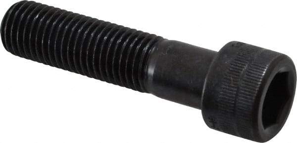 Holo-Krome - M16x2.00 Metric Coarse Hex Socket Drive, Socket Cap Screw - Grade 12.9 Alloy Steel, Black Oxide Finish, Fully Threaded, 65mm Length Under Head - USA Tool & Supply