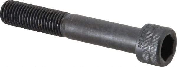 Holo-Krome - M16x2.00 Metric Coarse Hex Socket Drive, Socket Cap Screw - Grade 12.9 Alloy Steel, Black Oxide Finish, Partially Threaded, 130mm Length Under Head - USA Tool & Supply