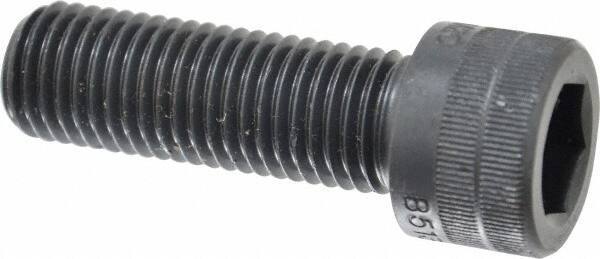 Holo-Krome - M20x2.50 Metric Coarse Hex Socket Drive, Socket Cap Screw - Grade 12.9 Alloy Steel, Black Oxide Finish, Fully Threaded, 60mm Length Under Head - USA Tool & Supply