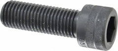 Holo-Krome - M20x2.50 Metric Coarse Hex Socket Drive, Socket Cap Screw - Grade 12.9 Alloy Steel, Black Oxide Finish, Fully Threaded, 60mm Length Under Head - USA Tool & Supply