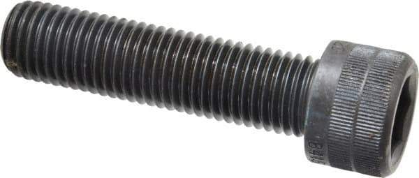 Holo-Krome - M20x2.50 Metric Coarse Hex Socket Drive, Socket Cap Screw - Grade 12.9 Alloy Steel, Black Oxide Finish, Partially Threaded, 80mm Length Under Head - USA Tool & Supply