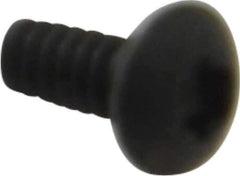 Camcar - #4-40 UNC Torx Plus Drive, Button Screw - Alloy Steel, Black Oxide Finish, Fully Threaded, 1/4" Length Under Head - USA Tool & Supply