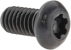 Camcar - 5/16-18 UNC Torx Plus Drive, Button Screw - Alloy Steel, Black Oxide Finish, Fully Threaded, 5/8" Length Under Head - USA Tool & Supply