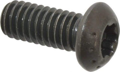 Camcar - 5/16-18 UNC Torx Plus Drive, Button Screw - Alloy Steel, Black Oxide Finish, Fully Threaded, 3/4" Length Under Head - USA Tool & Supply