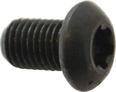 Camcar - 5/16-24 UNF Torx Plus Drive, Button Screw - Alloy Steel, Black Oxide Finish, Fully Threaded, 1/2" Length Under Head - USA Tool & Supply