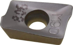 Iscar - HM90 APKT1003 Grade IC908 Carbide Milling Insert - TiAlN Finish, 0.139" Thick, 0.8mm Corner Radius - USA Tool & Supply