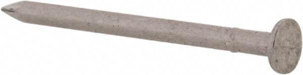 Made in USA - 2D, 15 Gauge, 1" OAL Common Nails - Smooth Shank, T304 Stainless Steel - USA Tool & Supply