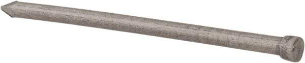 Made in USA - 4D, #15, 1-1/2" OAL Finishing Nails - Smooth Shank, 18-8 Stainless Steel - USA Tool & Supply