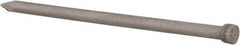 Made in USA - 6D, #13, 2" OAL Finishing Nails - Smooth Shank, 18-8 Stainless Steel - USA Tool & Supply