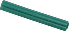 Value Collection - 1/4" Diam, 1/4" Drill, 2" OAL, Plug Concrete Anchor - Plastic - USA Tool & Supply