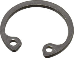 Rotor Clip - 0.035" Thick, Stainless Steel Snap Internal Retaining Ring - 0.039" Groove Width, 0.015" Groove Depth, 0.53" Groove Diam, Grade 15-7 Grade 632 - USA Tool & Supply
