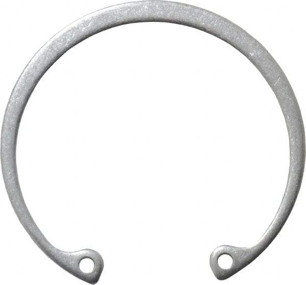Rotor Clip - 0.062" Thick, Stainless Steel Snap Internal Retaining Ring - 0.068" Groove Width, 0.061" Groove Depth, 2.122" Groove Diam, Grade 15-7 Grade 632 - USA Tool & Supply