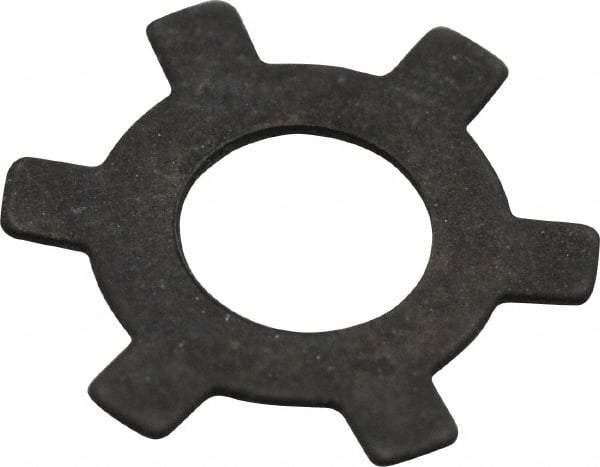 Rotor Clip - 0.01" Thick, Phosphate Finish, Steel Self Locking Internal Retaining Ring - Grade 1060-1090 - USA Tool & Supply
