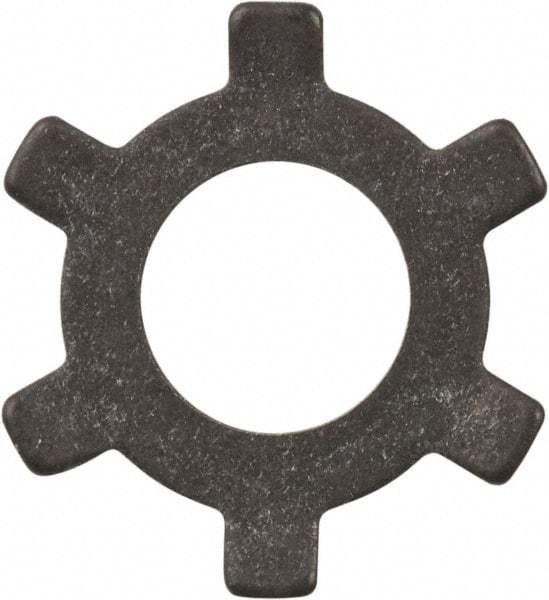 Rotor Clip - 0.01" Thick, Phosphate Finish, Steel Self Locking Internal Retaining Ring - Grade 1060-1090 - USA Tool & Supply