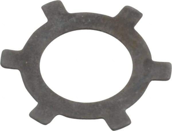 Rotor Clip - 0.01" Thick, Phosphate Finish, Steel Self Locking Internal Retaining Ring - Grade 1060-1090 - USA Tool & Supply