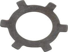 Rotor Clip - 0.01" Thick, Phosphate Finish, Steel Self Locking Internal Retaining Ring - Grade 1060-1090 - USA Tool & Supply
