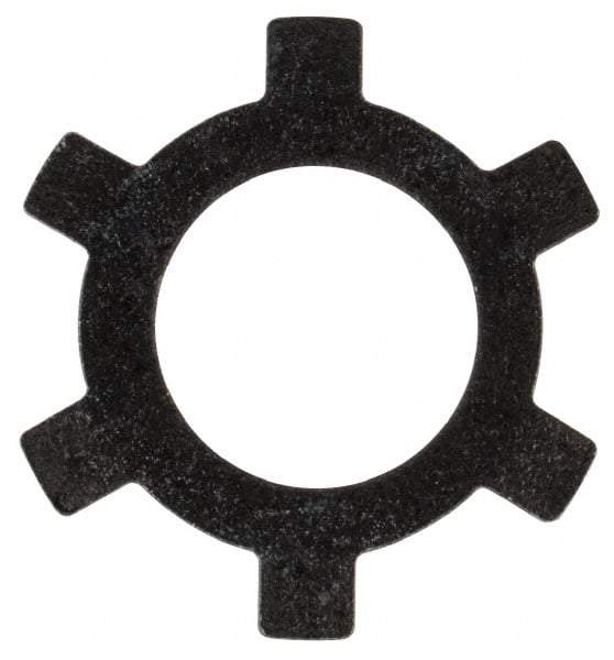 Rotor Clip - 0.01" Thick, Phosphate Finish, Steel Self Locking Internal Retaining Ring - Grade 1060-1090 - USA Tool & Supply