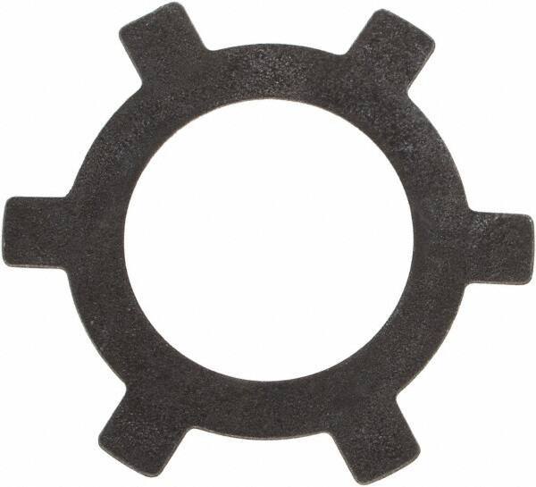 Rotor Clip - 0.01" Thick, Phosphate Finish, Steel Self Locking Internal Retaining Ring - Grade 1060-1090 - USA Tool & Supply