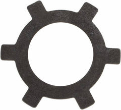 Rotor Clip - 0.01" Thick, Phosphate Finish, Steel Self Locking Internal Retaining Ring - Grade 1060-1090 - USA Tool & Supply