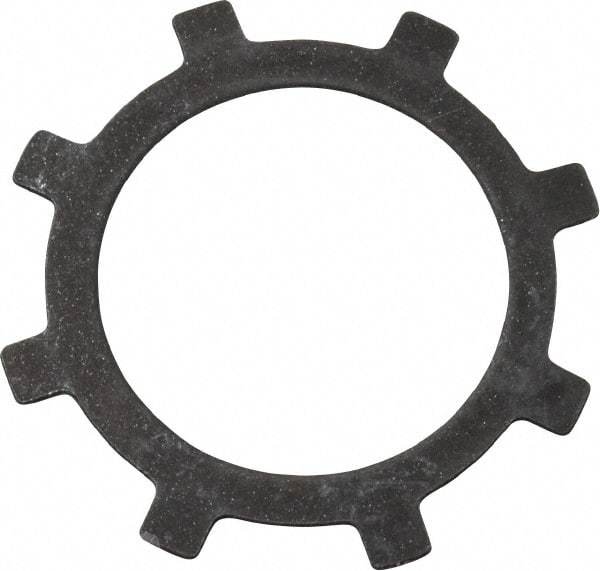Rotor Clip - 0.015" Thick, Phosphate Finish, Steel Self Locking Internal Retaining Ring - Grade 1060-1090 - USA Tool & Supply